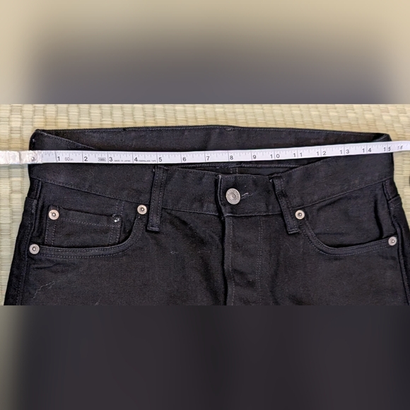 Buck Mason Maverick Slim 13 oz. Black Denim Jeans 30 x 34 - Picture 4 of 7